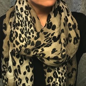 (2 for $10 sale) Leopard Print Scarf